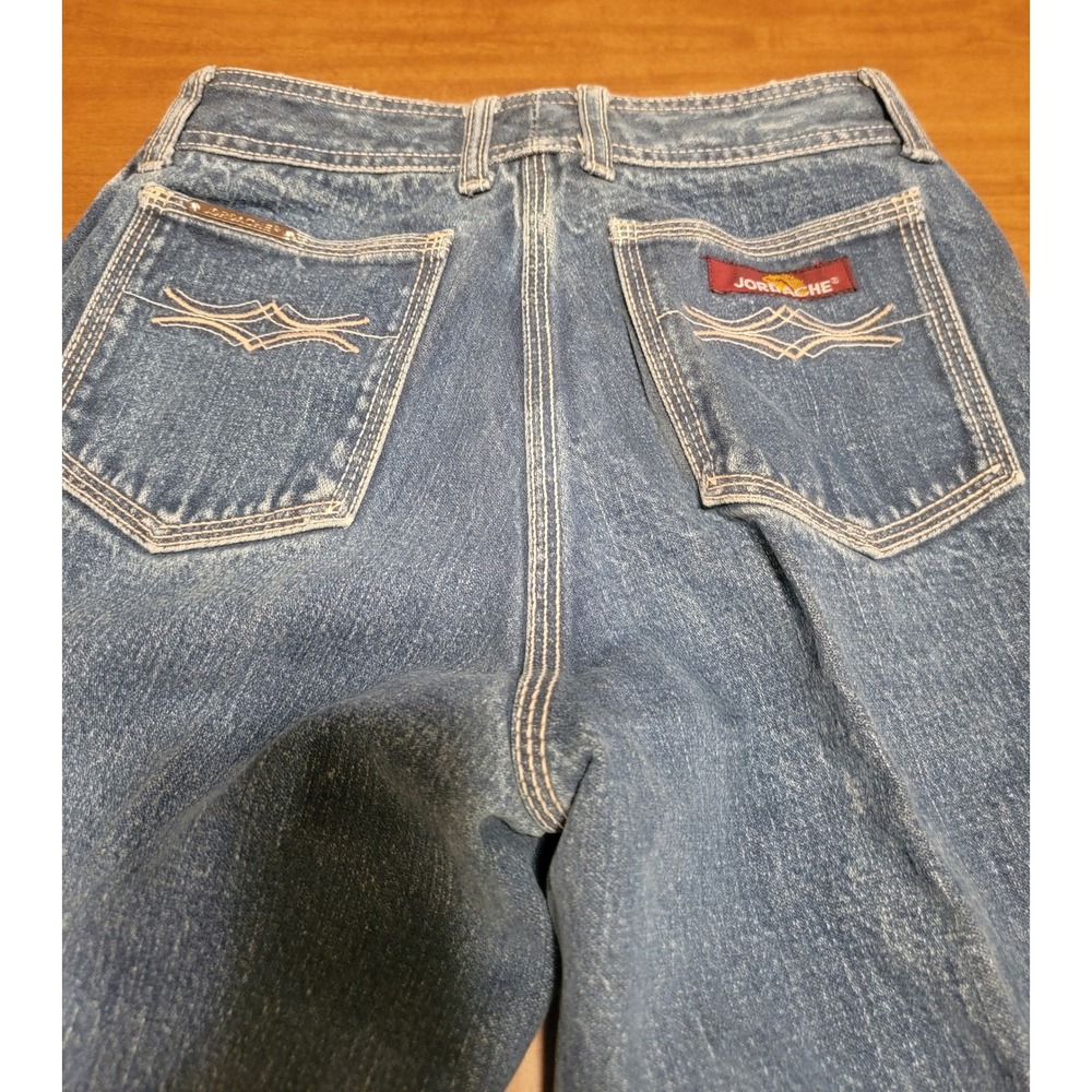 Vintage 80s Jordache Jeans High Waist Mom 24x28 Long Tall 00 02 Medium Wash WJ4